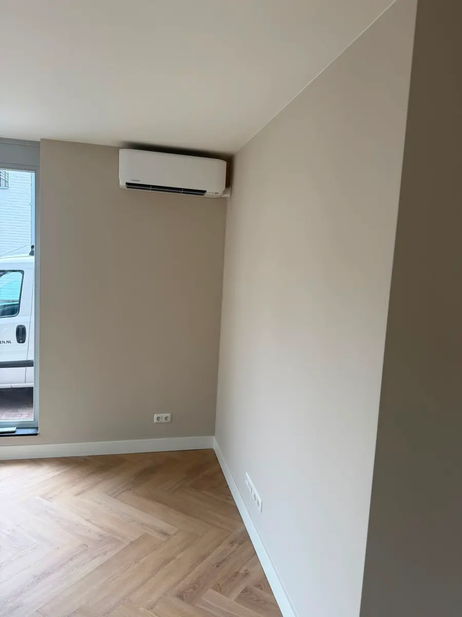 Geschilderde badkamer